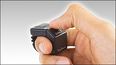 親指で操作する指輪型マウス「Genius 2.4GHz Wireless Ring Mouse