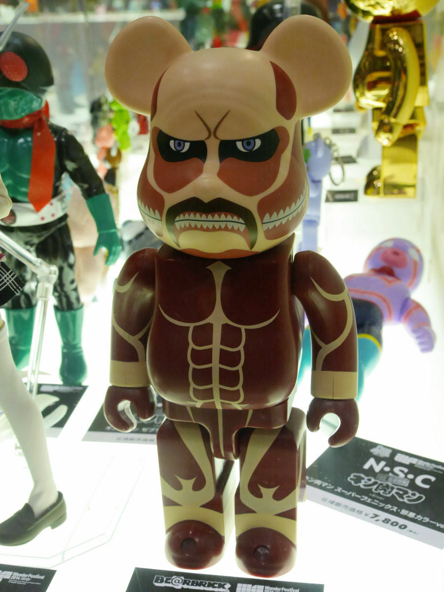新品】進撃の巨人 ベアブリック 400% BE@RBRICK ベアブリック 進撃の