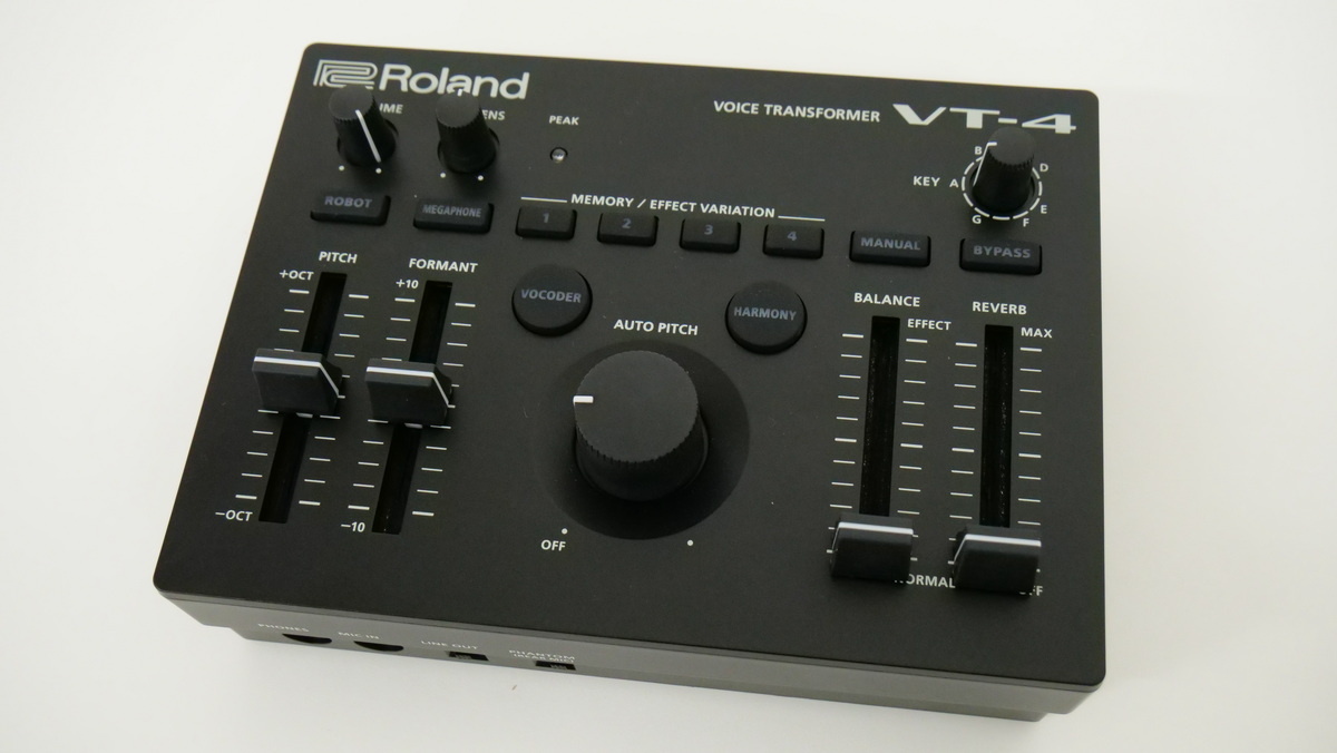 動作品 Roland VT-4 ローランド ボイストランスフォーマー ROLAND