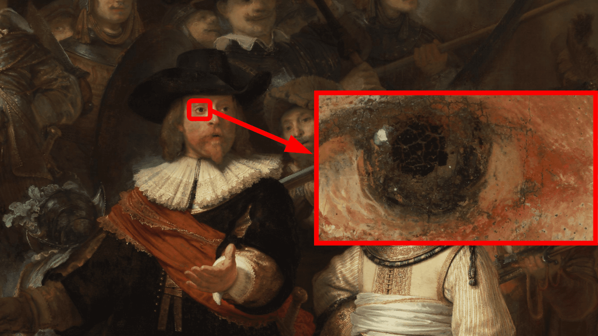 44.8ギガピクセルの超高解像度で350年前の名画をオンラインで閲覧可能