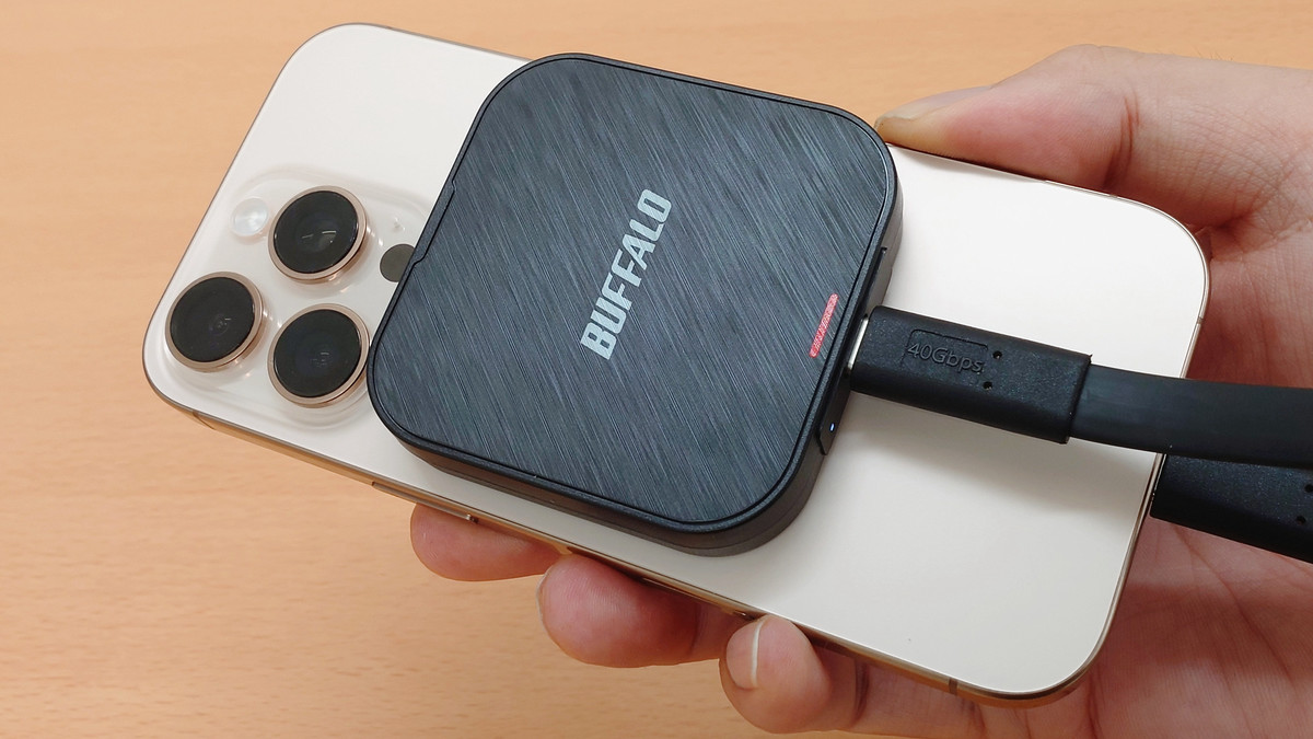 BUFFALO 1TB 外付けSSD SSD-PS1.0U3-BK