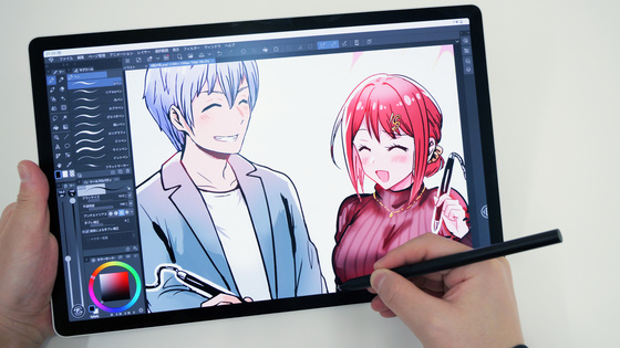 お絵描き特化Androidタブレット「Wacom MovinkPad Pro 14」をPCに接続