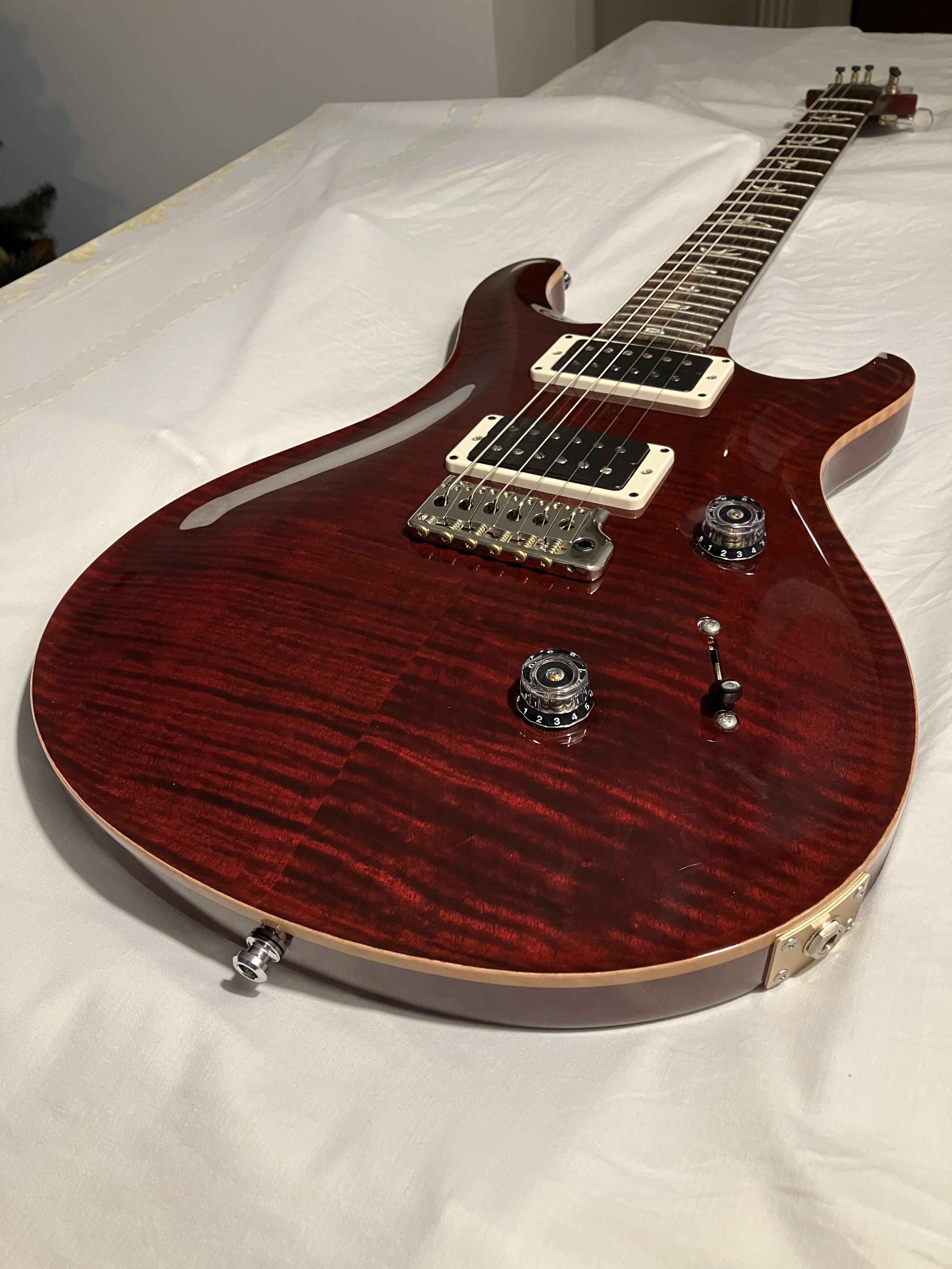 NGD: 2017 Custom 24 in black cherry, 10 top, wood library