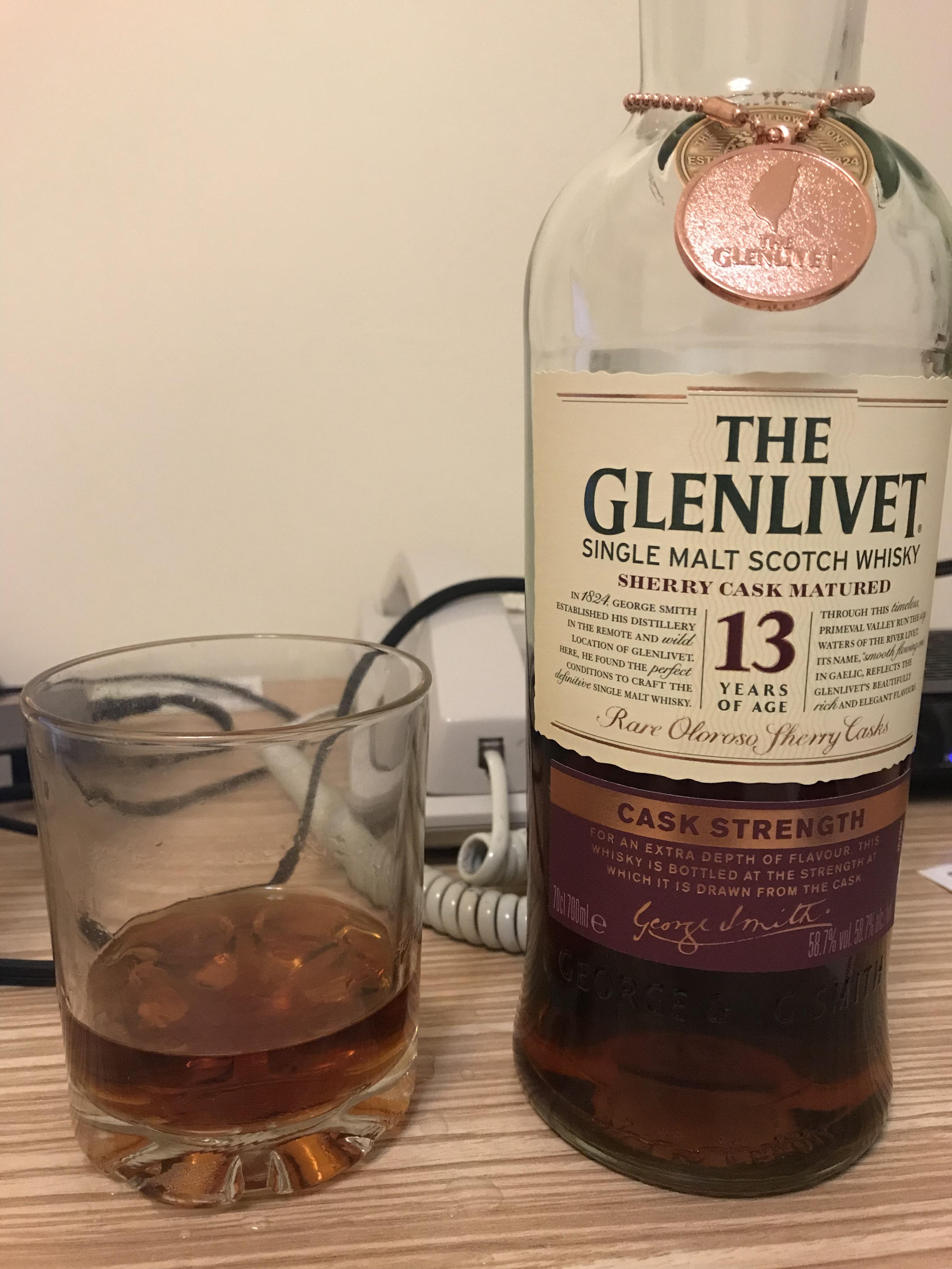 レビュー #202: グレンリベット 13 シェリーカスクストレングス : r/Scotch