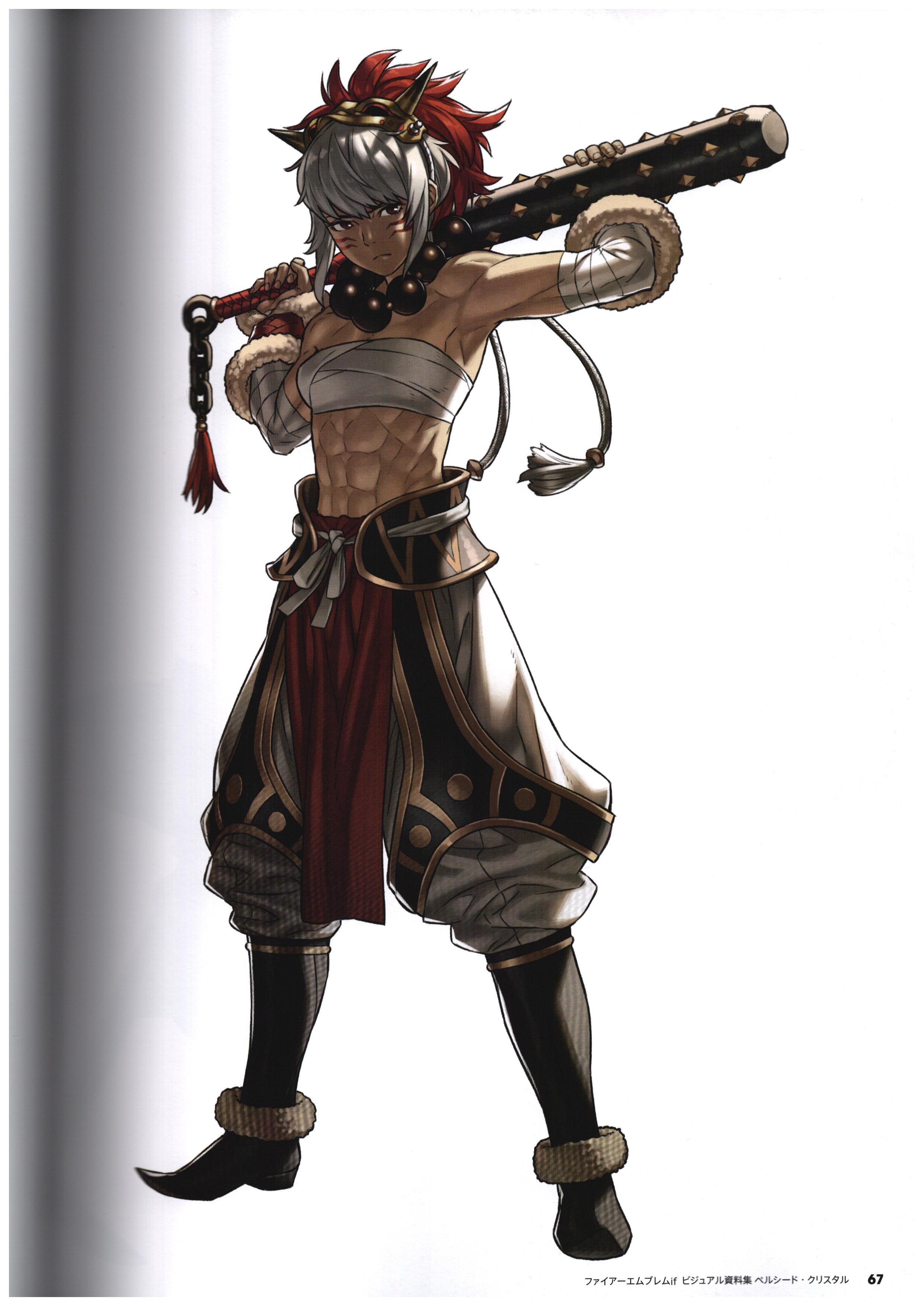 ファイアーエムブレムif ビジュアル資料集 ペルシード・クリスタル