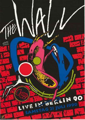 Roger Waters The Wall Live サイン入りポスターとパス Roger Waters