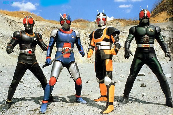 Kamen Rider Black, Bio Rider, Robo Rider, Black RX || 仮面ライダー