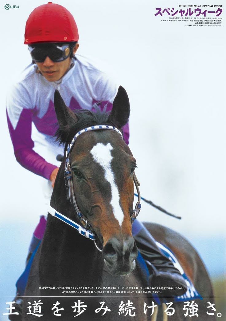 JRA ヒーロー列伝 ナリタトップロード ポスター(B3サイズ／非売品