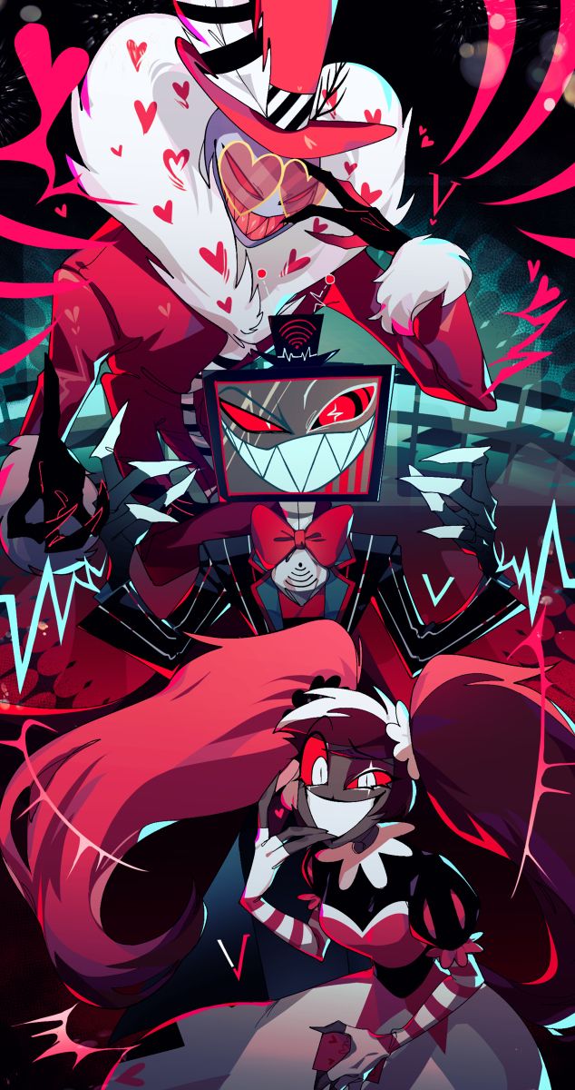 Hazbin Hotel ハズビンホテル Vox ポスター Hazbinhotel Vox