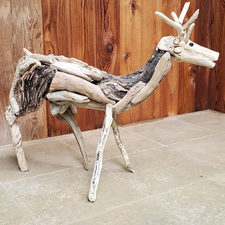 流木のアート工芸品 プロ作家壁掛け超絶流木アート工芸品 世界観流木