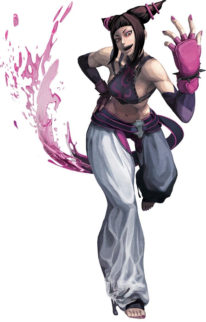 STANLEY LAU JURI Street Fighter 原画 STANLEY LAU JURI Street
