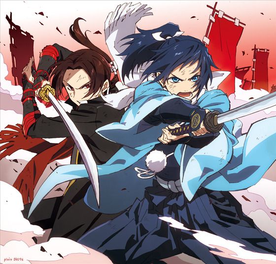 刀剣乱舞】深夜の沖田組（大和守安定・加州清光）画像まとめ Part.1