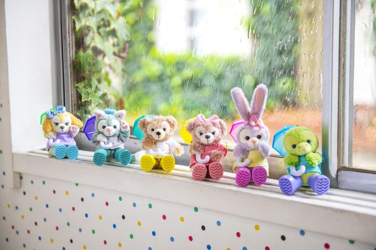 2枚組✖️2セット⭐︎ビューティフルレイニーデイズ ダッフィー