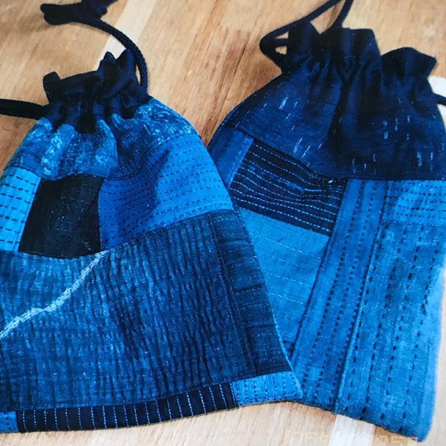 襤褸 巾着 藍木綿 【公式通販】