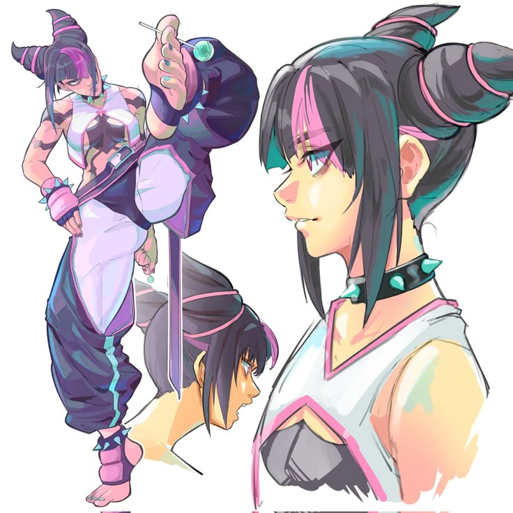 STANLEY LAU JURI Street Fighter 原画 Stanley Artgerm™ Lau on