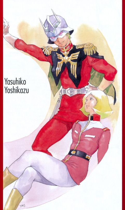 安彦良和 ガンダム セイラ ポスター70×50newtype昭和60,8月号付録