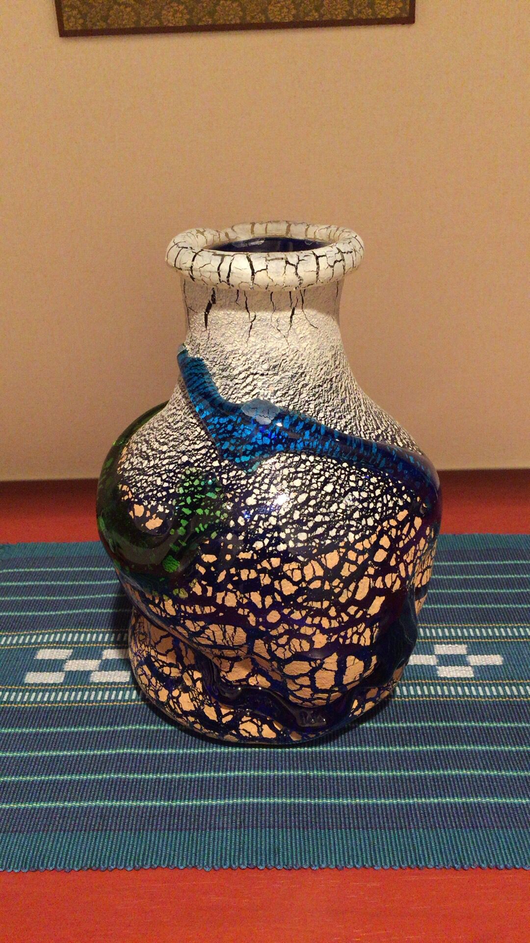 稲嶺盛吉さん 泡花瓶