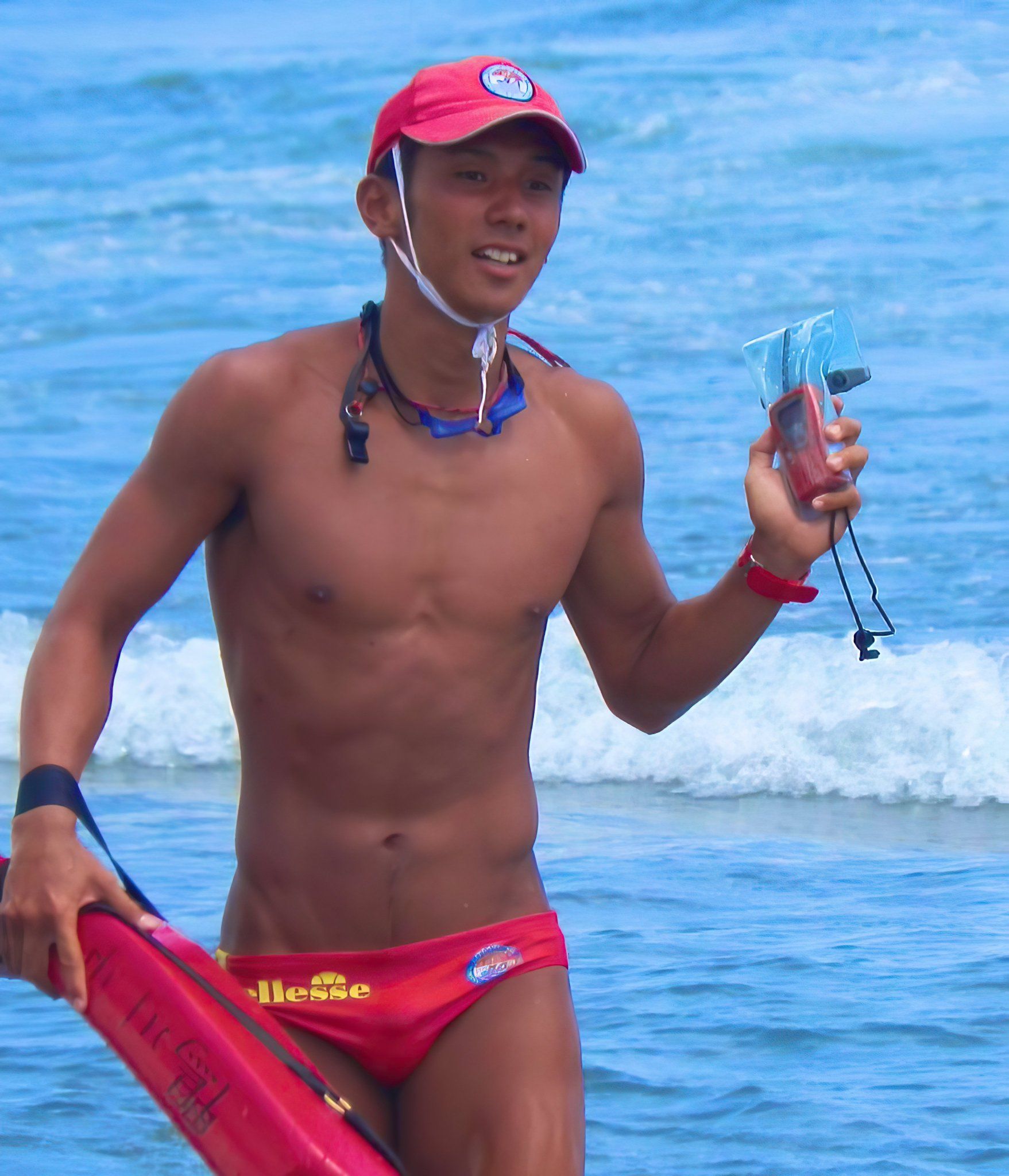 廃盤【ELLESSE JLA支給水着】日本ライフセービング協会ライフセーバー