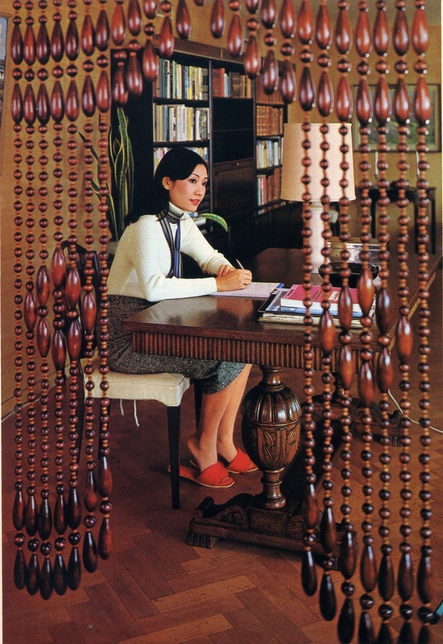 昭和レトロ♪短め木製珠のれん 昭和レトロ 珠のれん 昭和レトロ 木製