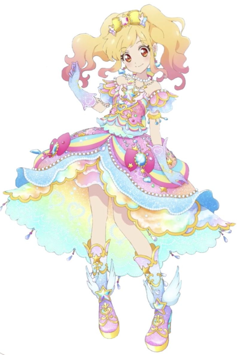 レインボーエトワールコーデ ルーレット アイカツスターズ 虹野ゆめ