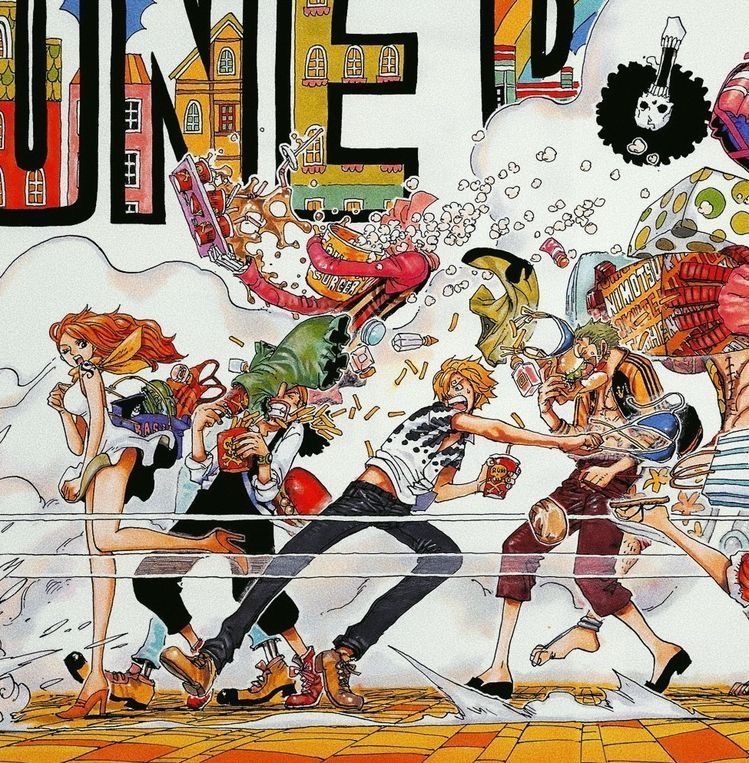 ワンピース 扉絵 ポスター 2012 ワンピース 扉絵 ポスター 2012