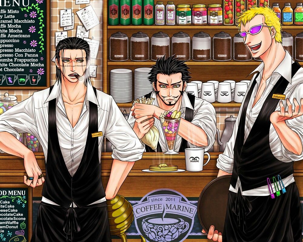 ONE PIECE 【クロコダイル×ミホーク×ドフラミンゴ