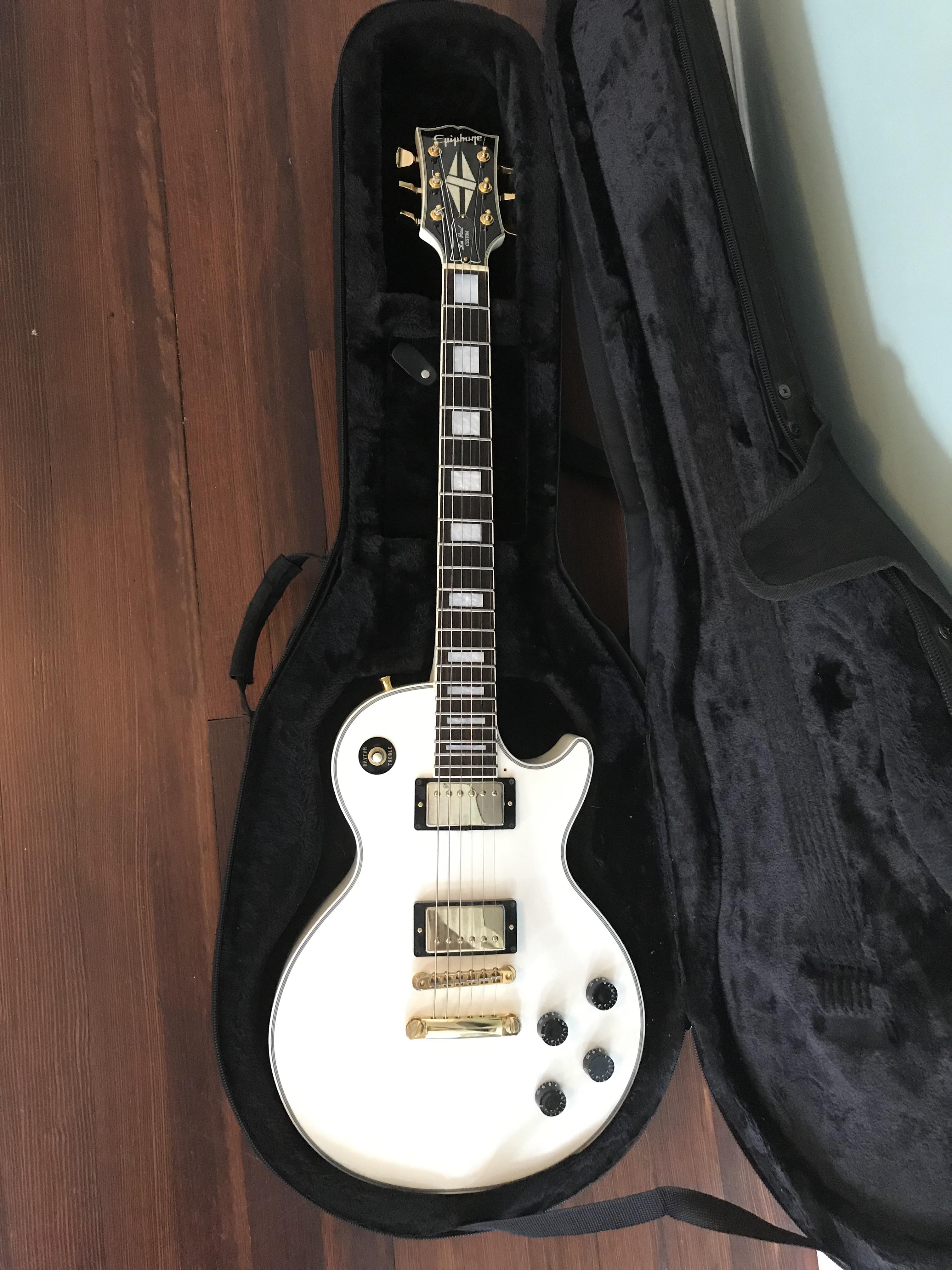 Japanese Epiphone Les Paul Custom ❤️ : r/guitarporn