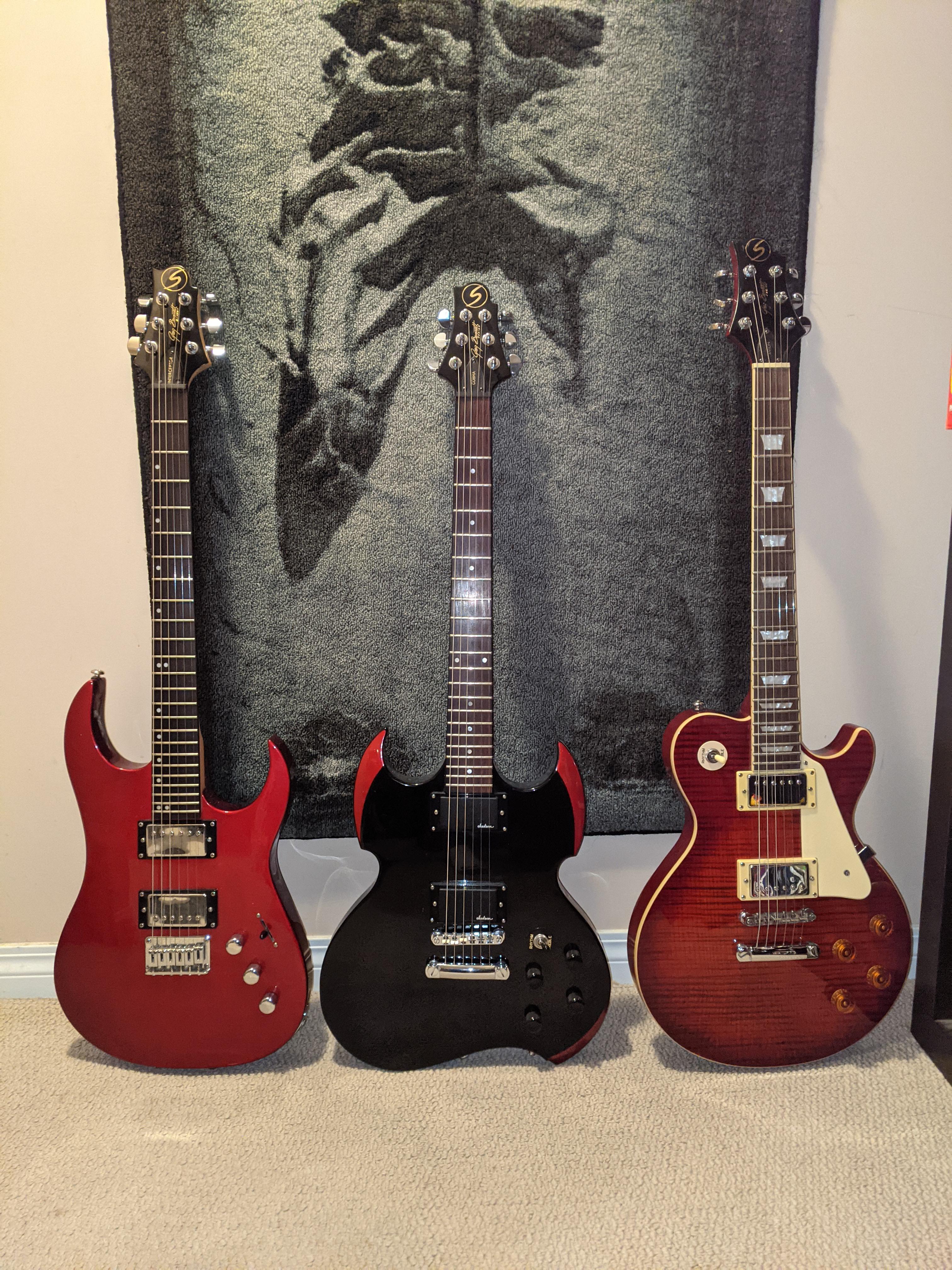 Greg Bennett ギター (Samick) の小さなコレクション - 結構過小評価