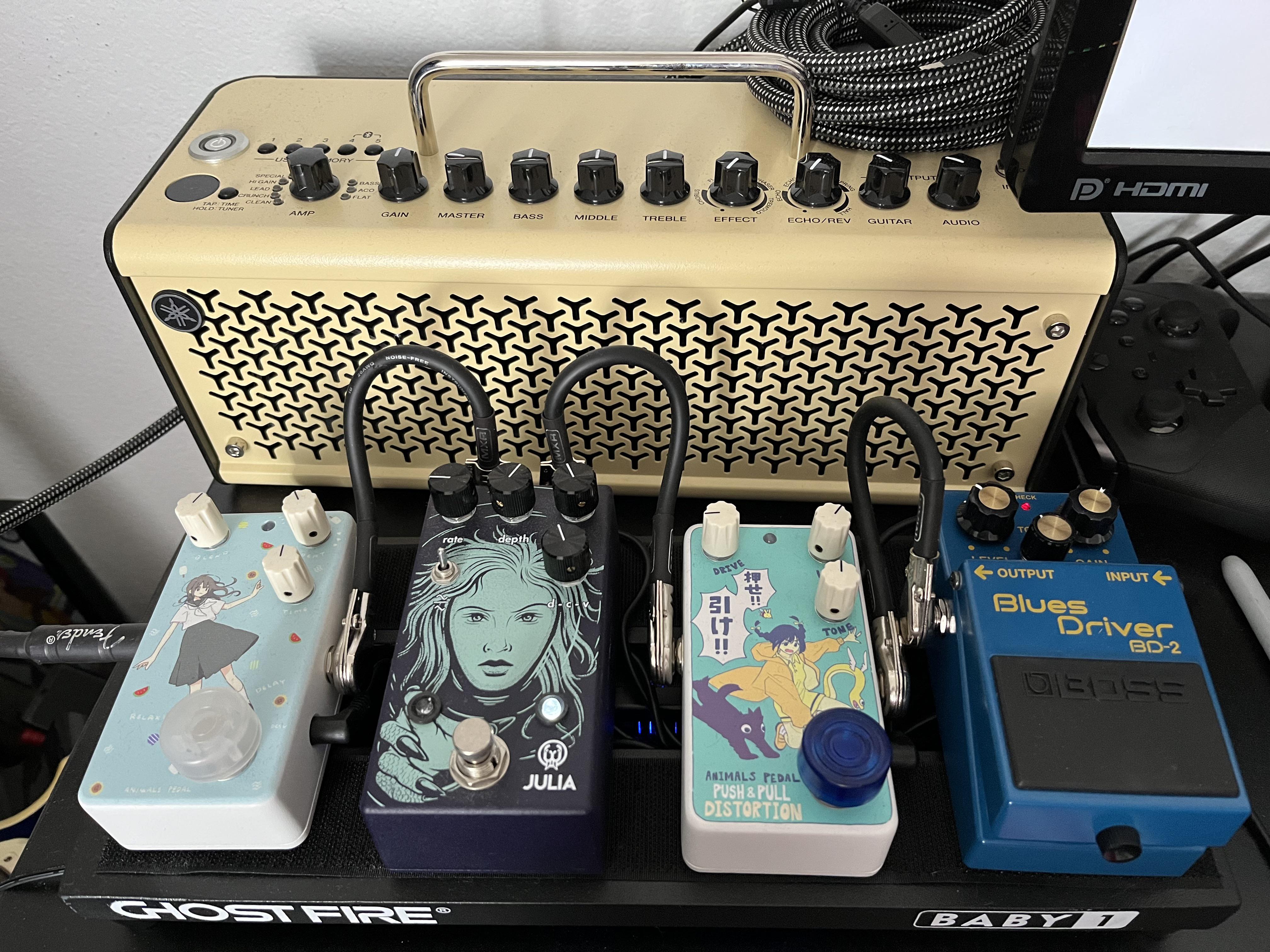 Animals Pedal Custom Illustrated 041