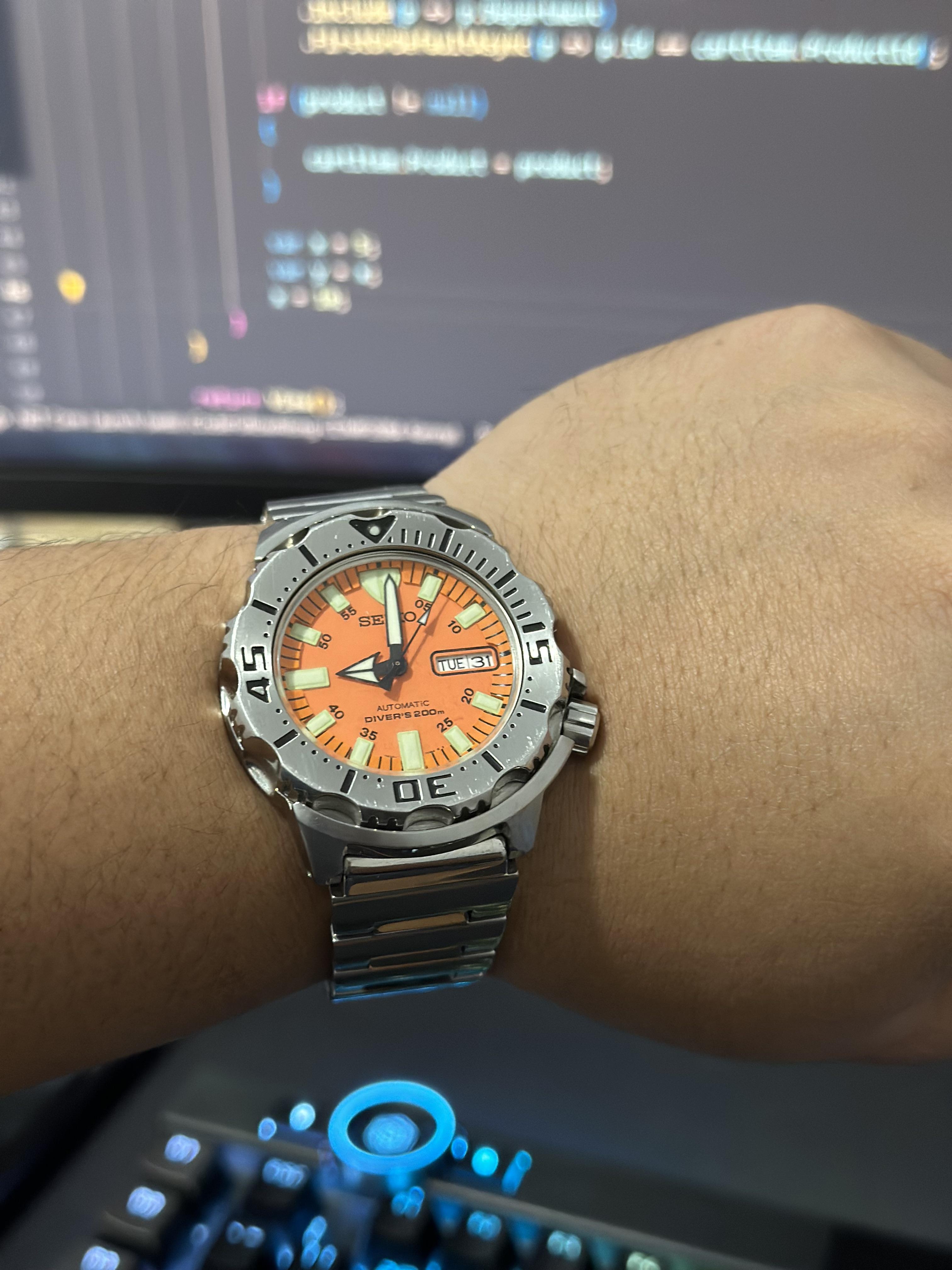 セイコーオレンジモンスター] これ、誰か覚えてる？ : r/Watches