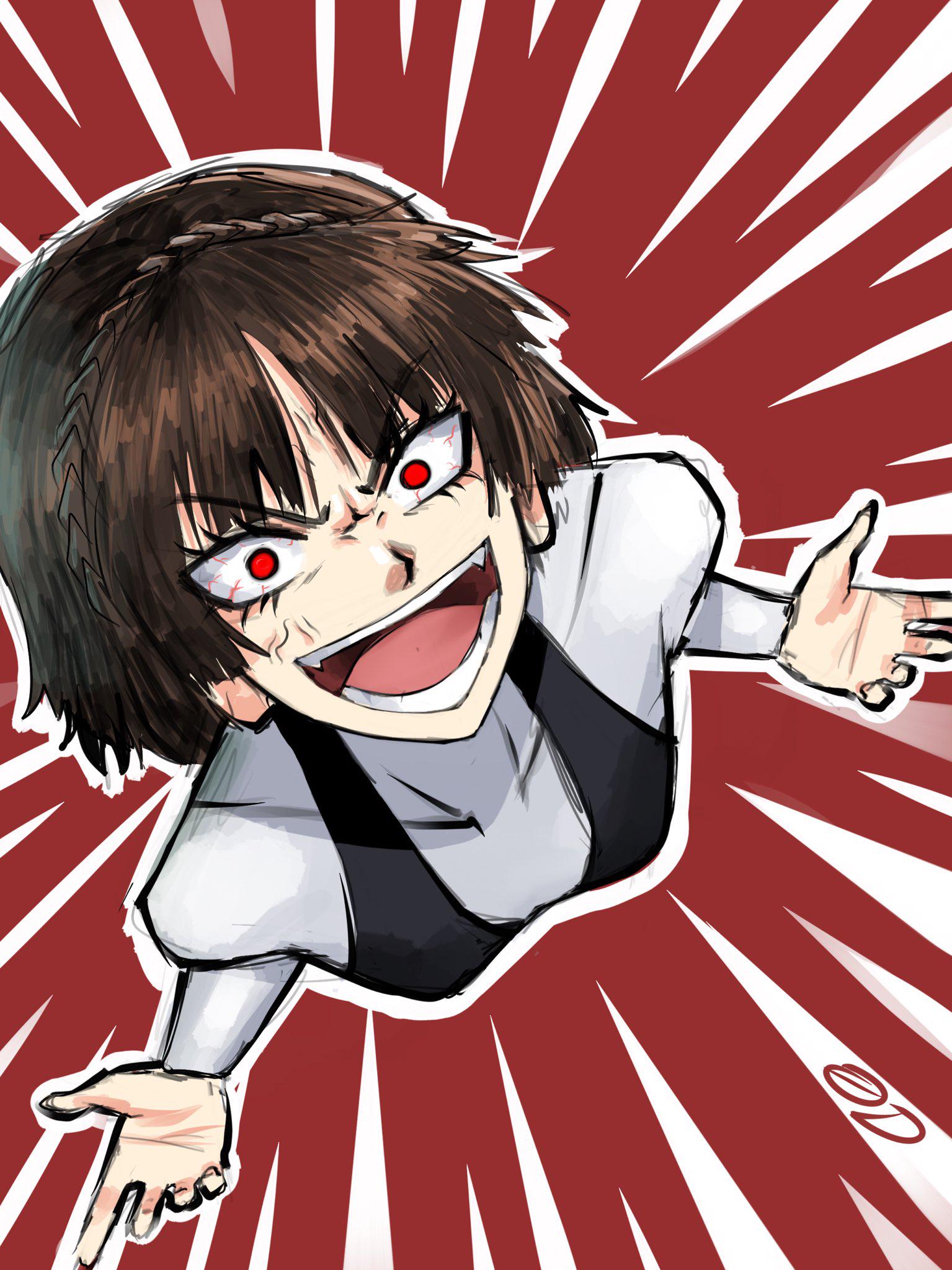 Makoto's had enough of everybody's shit (Artwork by @ChaosODed