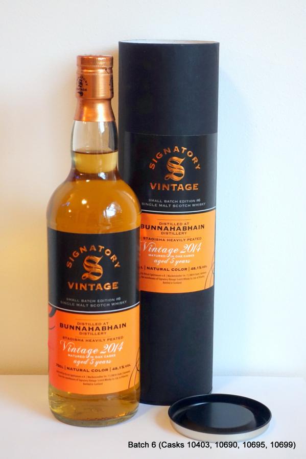 Review #8 - Bunnahabhain 2014 SV Staoisha : r/Scotch