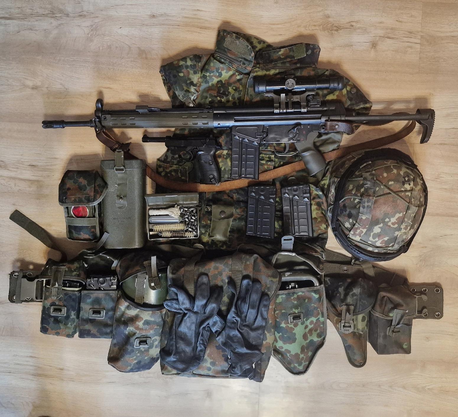 ドイツ連邦軍 装備セット ドイツ軍 bundeswehr idz ksk H&K g36 g36k