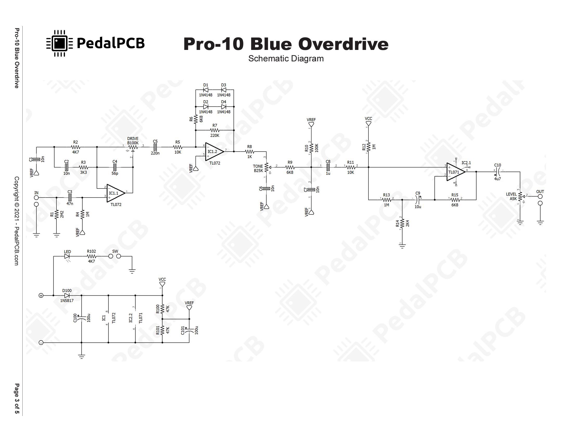 Low Gain Blues Breaker : r/diypedals