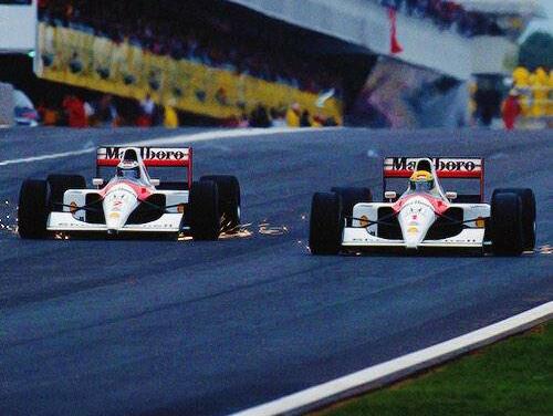 ゲルハルト・ベルガー / アイルトン・セナ、マクラーレン MP4/6、1991