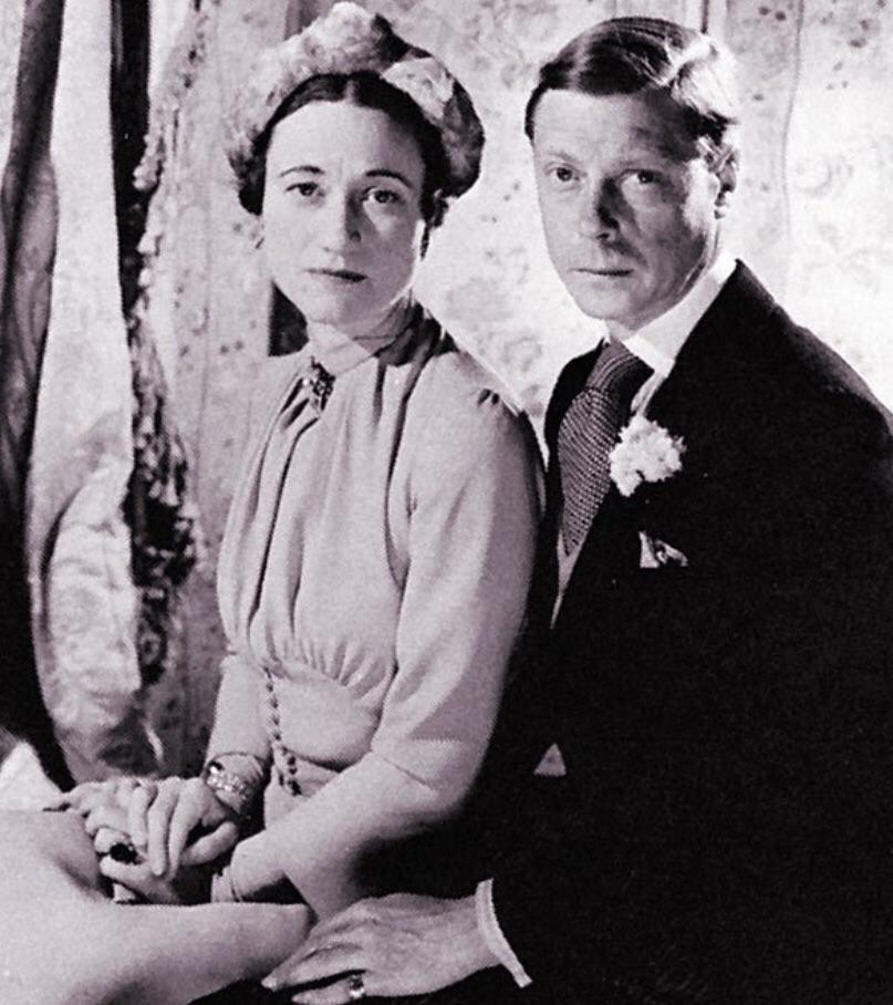元国王エドワード8世とウィンザー公爵夫人ウォリス・シンプソンは