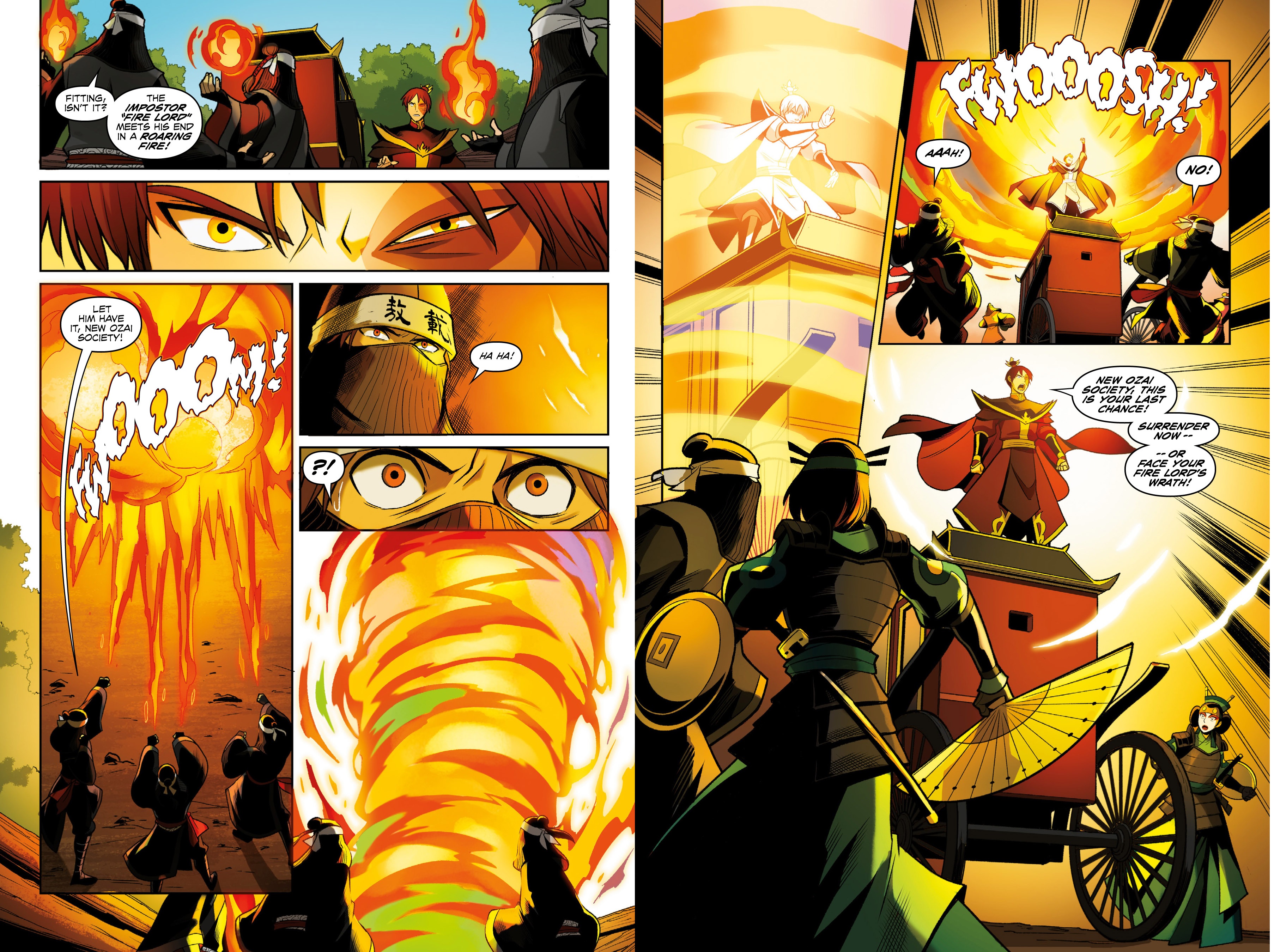 火の王ズーコ Fire Lord Zuko ネオンインクfoil 1枚｜