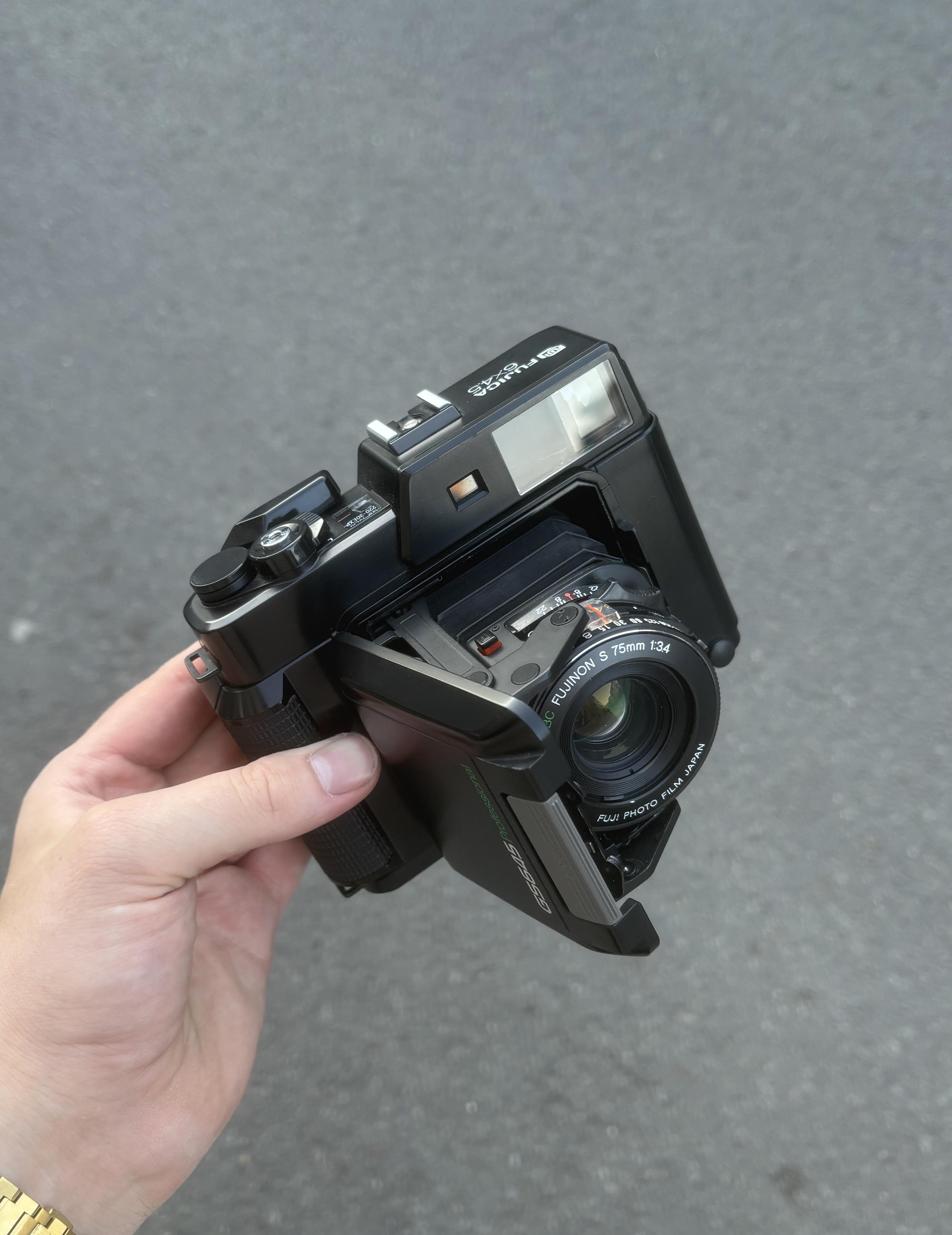 Currently running a roll through this cutie. The Fuji GS645 was