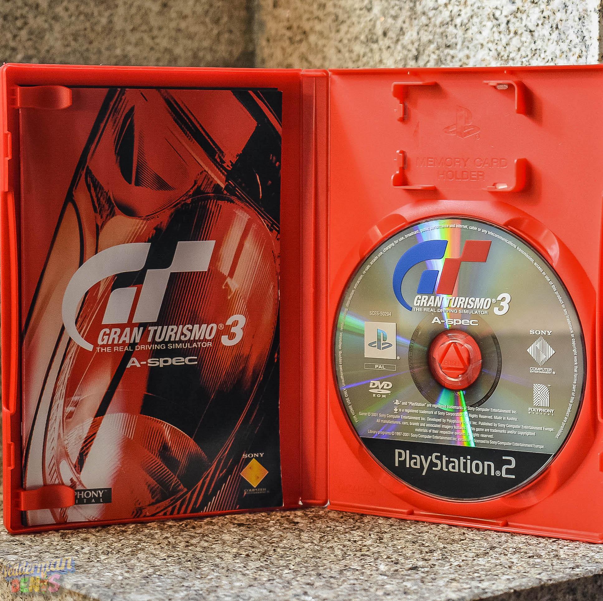 GT3 A-Specバンドルの、あの美しい赤いGran Turismo 3の箱 : r/ps2