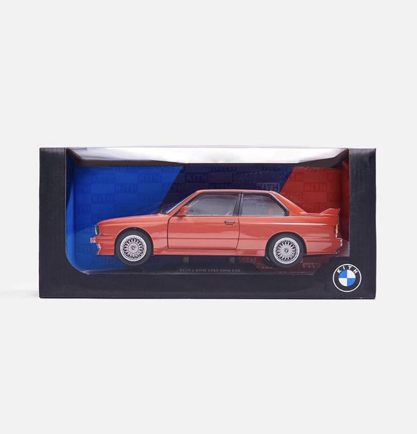 Kith BMW Monday Program (10/19/2020) 1989 M3 E30, 1:18 scale die