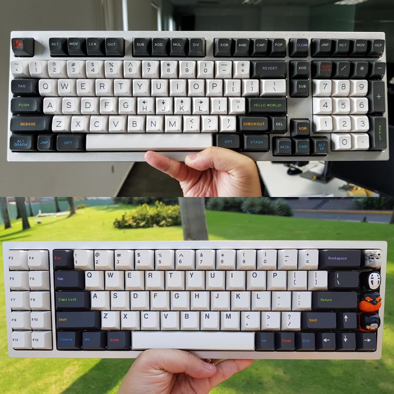Two types of Oblivion hagoromo : r/MechanicalKeyboards