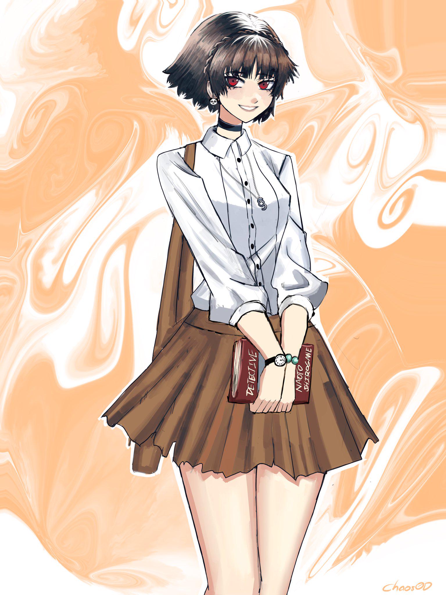 College Makoto (@ChaosODed) : r/Persona5