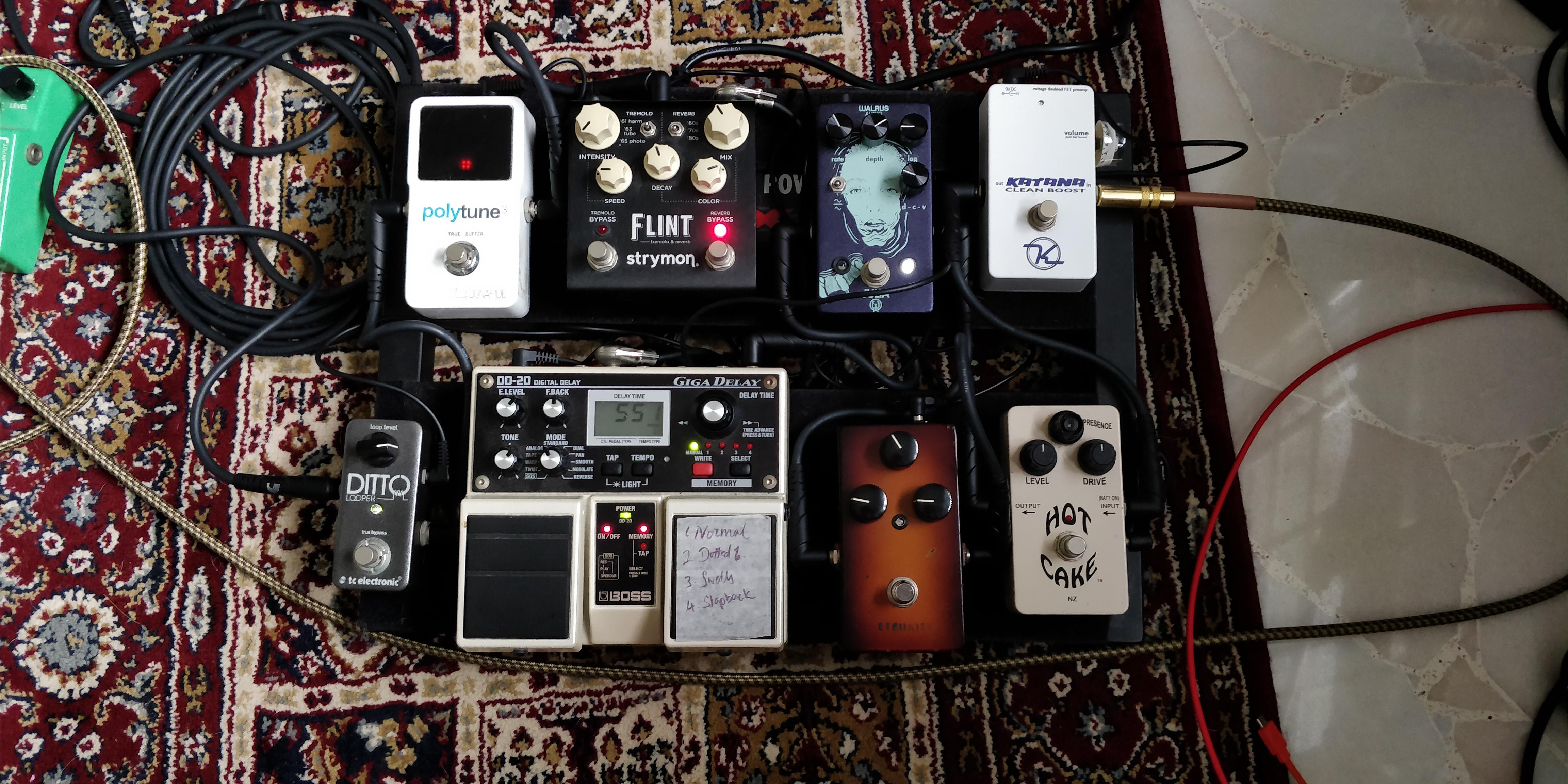 NPD] Lovepedal Eternity Burst Handwired + Pedalboard Update : r