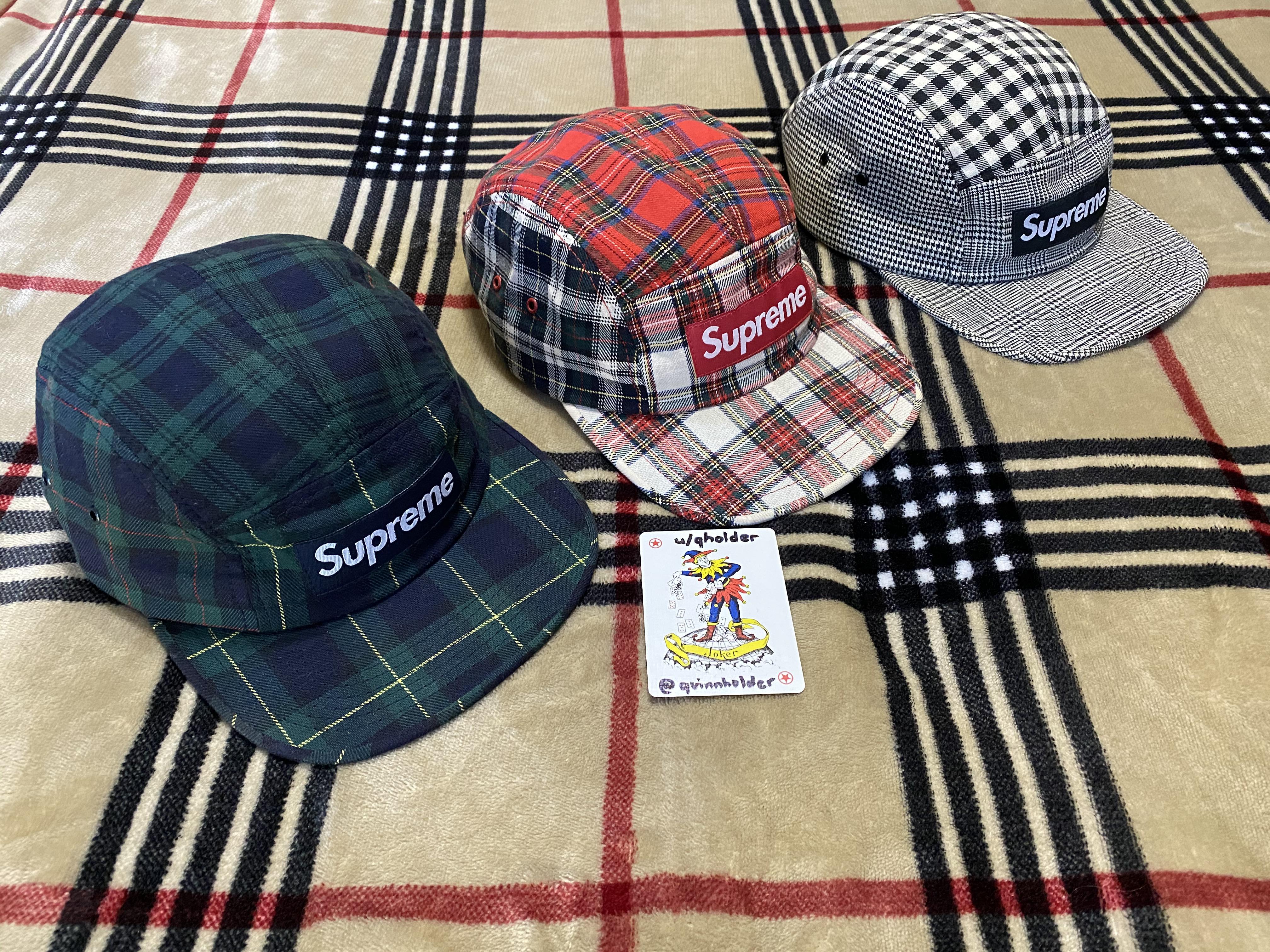 Fall/Winter 2008 Tartan Plaid Camp Cap Set : r/supremeclothing
