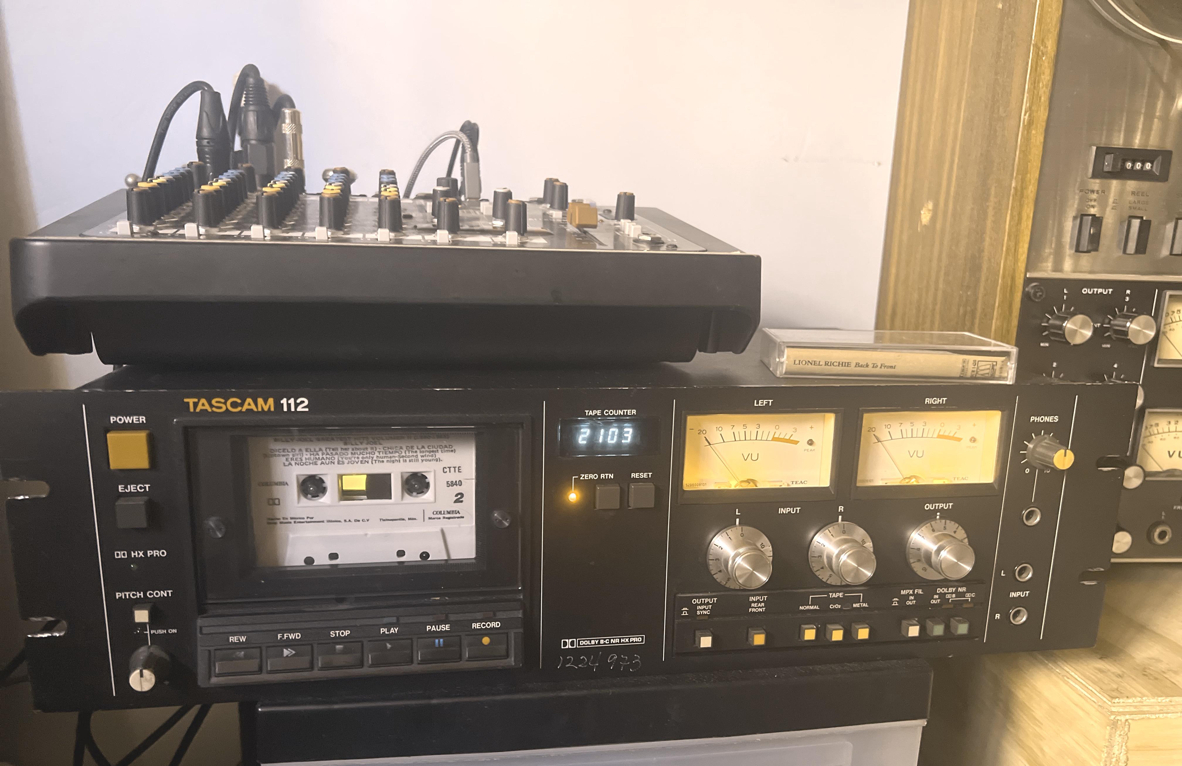 Tascam 112, anyone else that likes cassette format? : r/audio