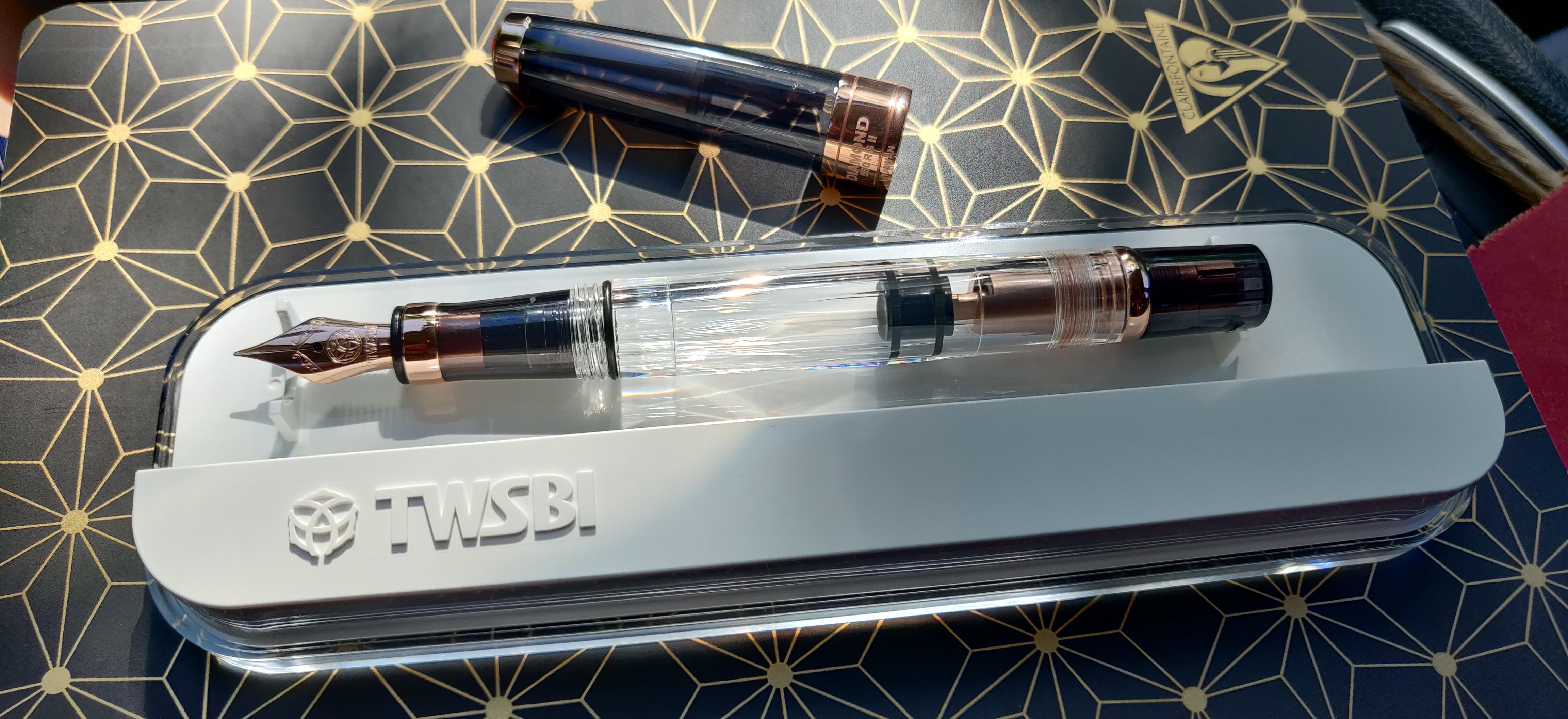 NPD: TWSBI Diamond 580 Smoke Rose Gold II : r/fountainpens