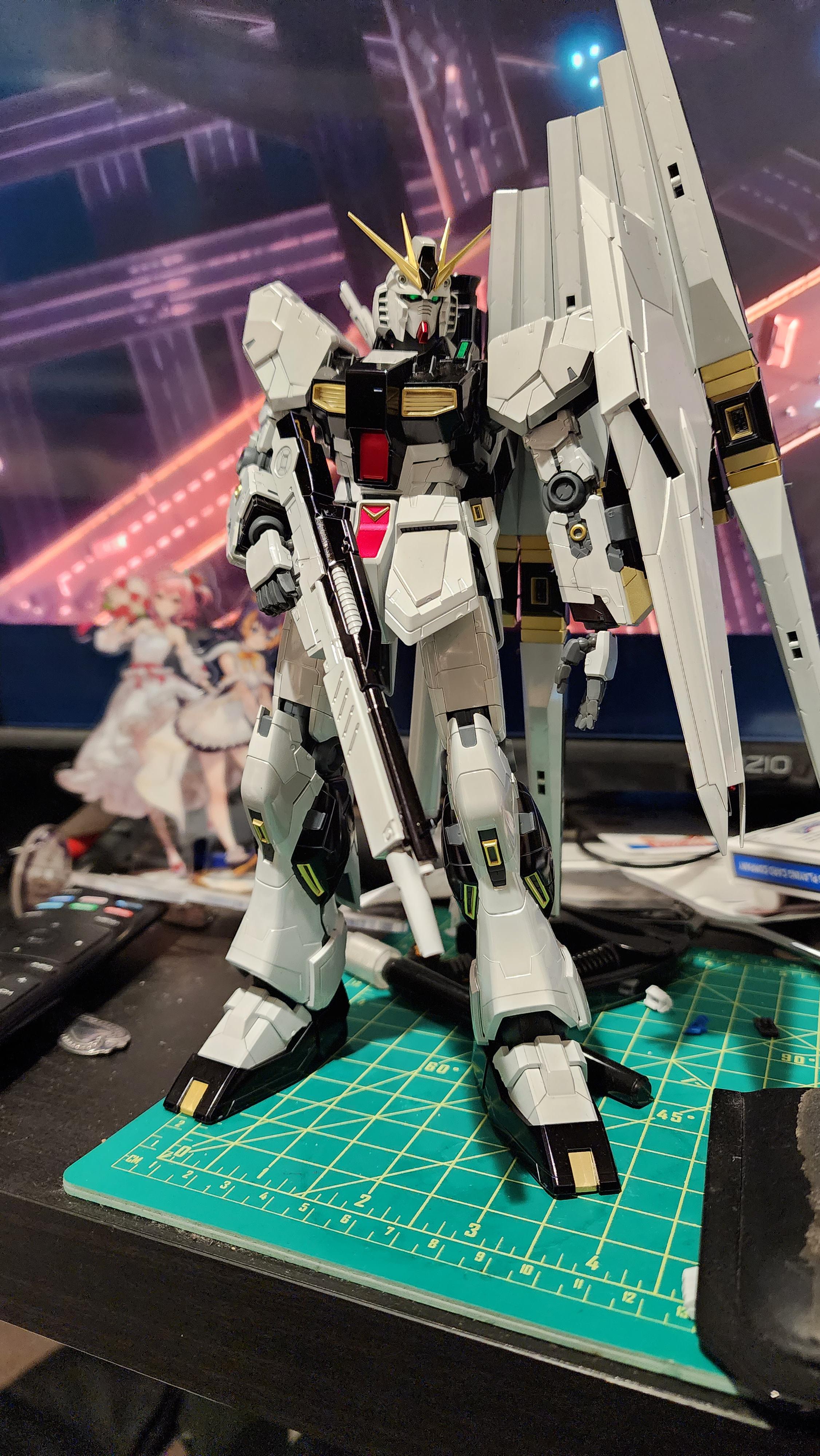 MG νガンダム Ver. Ka チタニウムフィニッシュ : r/Gunpla