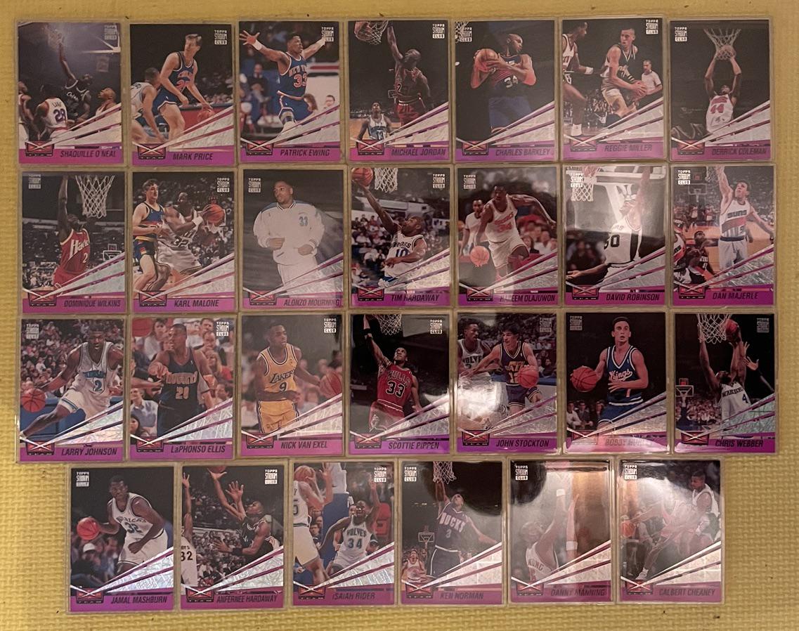 1993-94 Stadium Club Beam Team Set 1:24 Packs : r/basketballcards