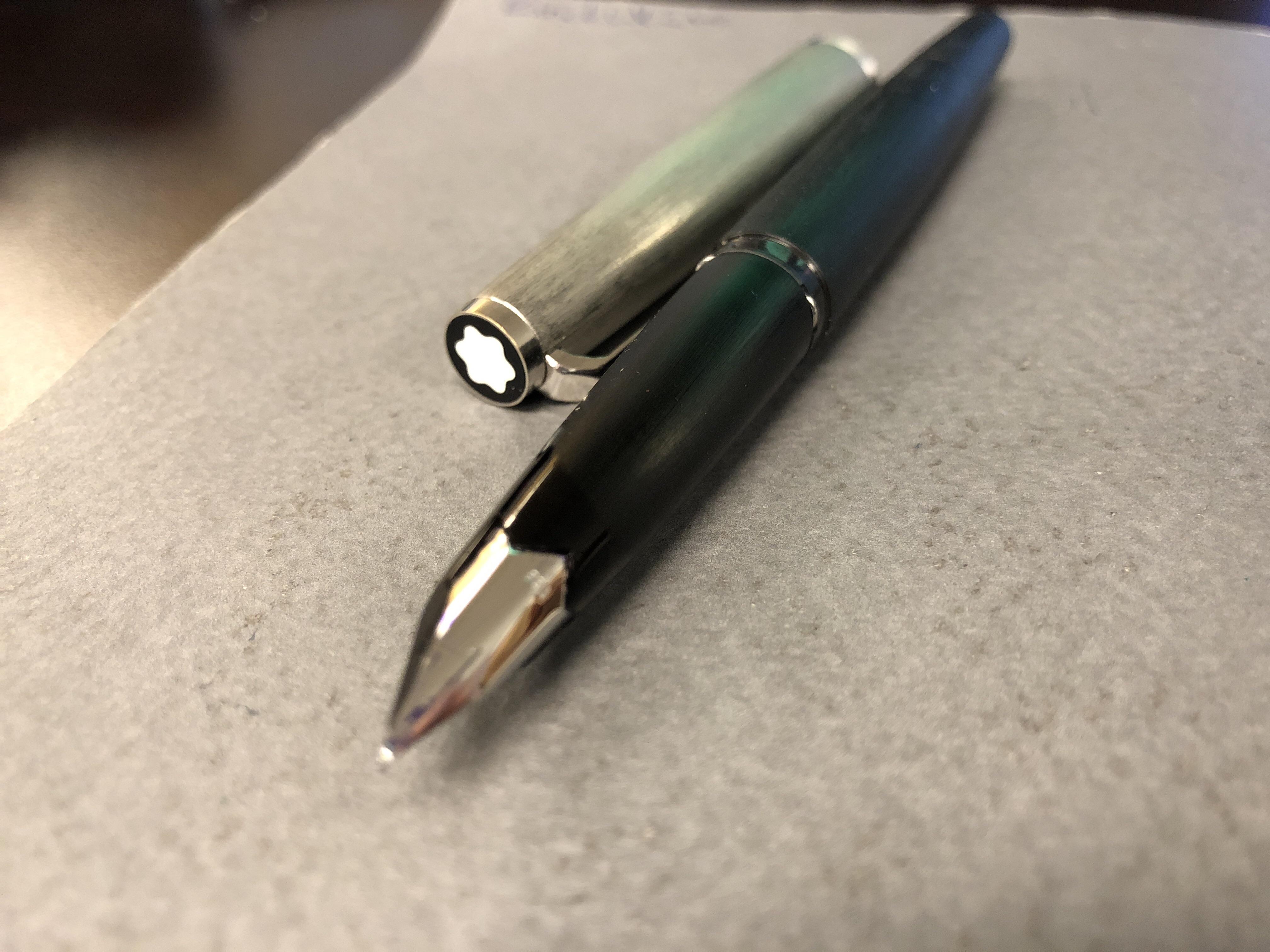 My Montblanc 225 greased up and ready to go. : r/fountainpens