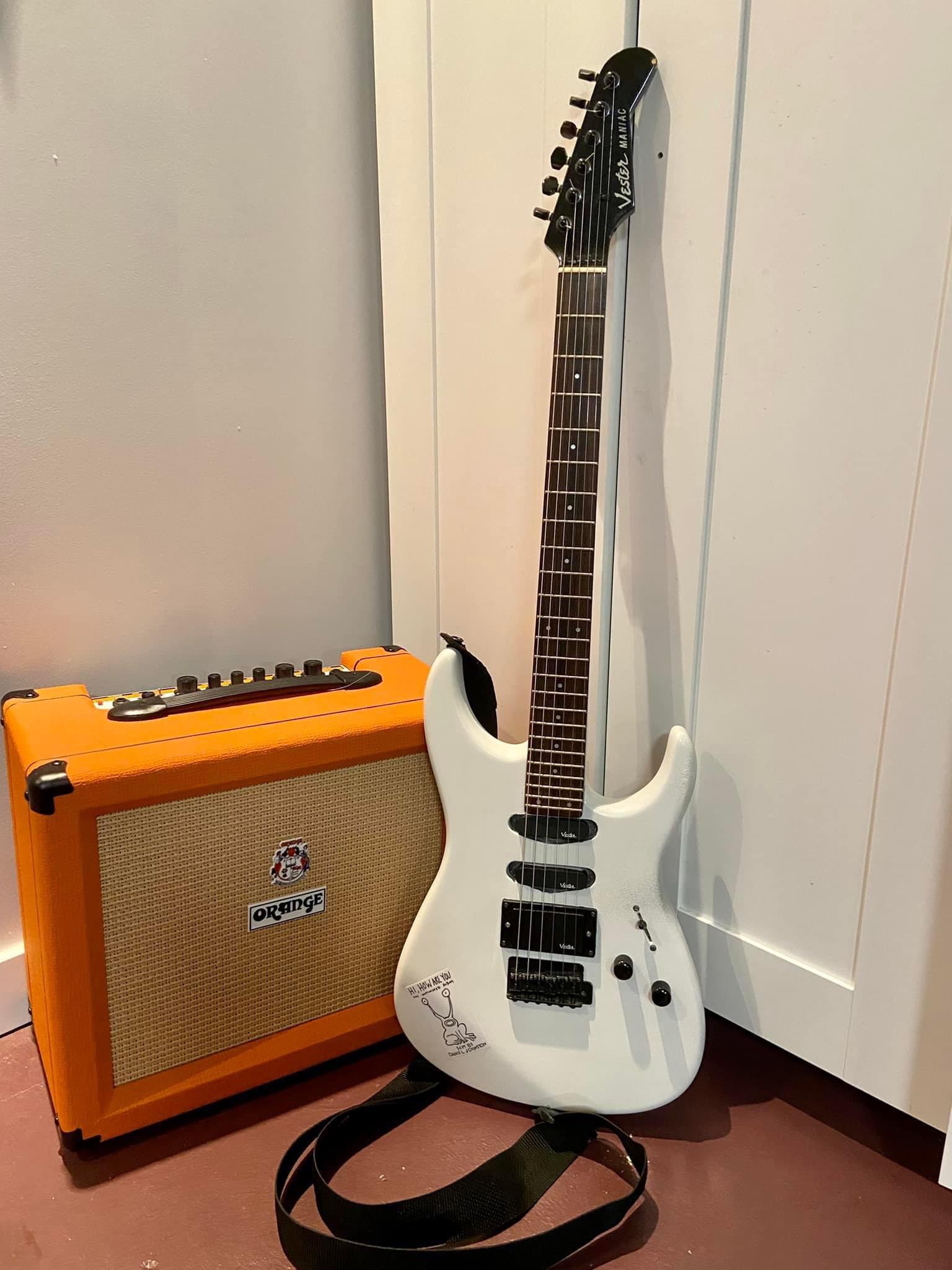 1987 Vester Maniac : r/guitars